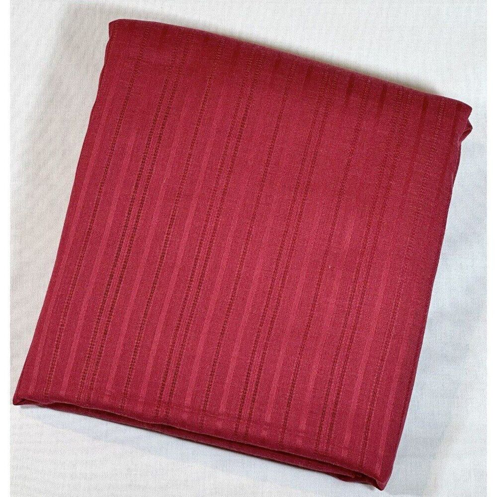 Dimity Fabric Cranberry Open Leno Weave Dimity Fabric Cotton Blend BTY *READ* - Picture 4 of 4